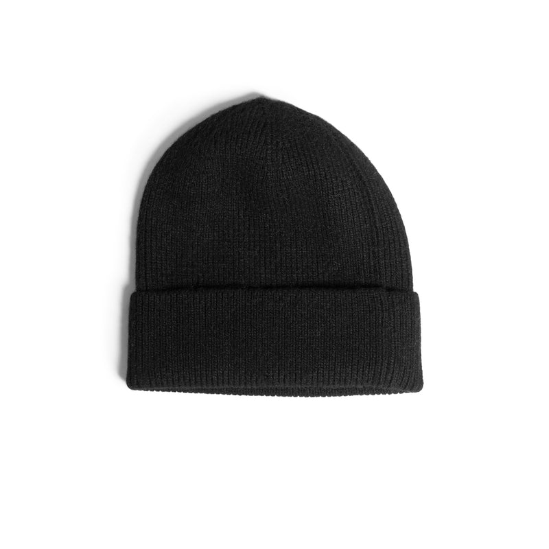 Black Wool Toque