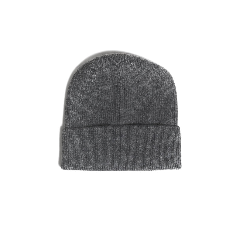 Dark Grey Wool Toque