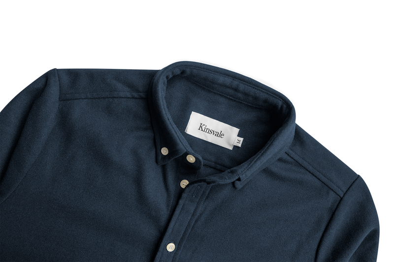 Navy Collared Shirt