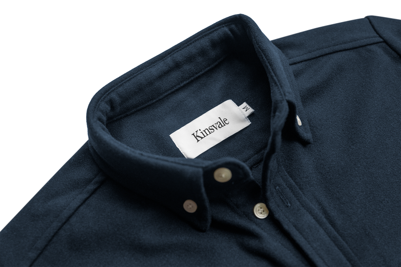 Navy Collared Shirt