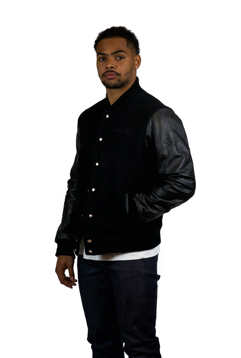 Black Varsity Jacket