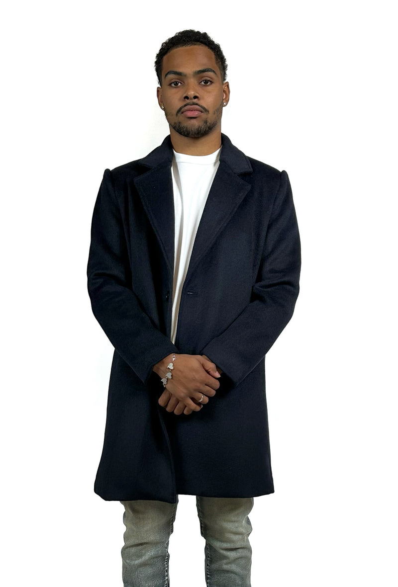 Navy Overcoat