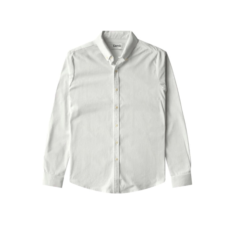 White Oxford Collared Shirt