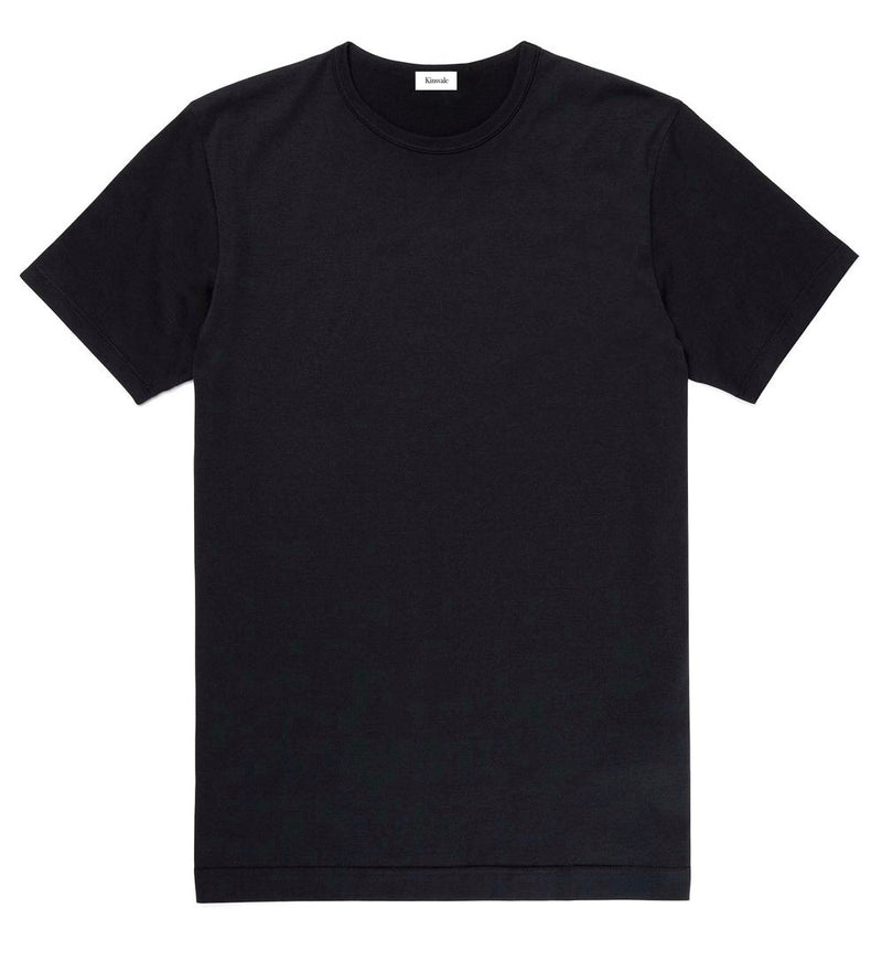 Bamboo Cotton Black T-Shirt
